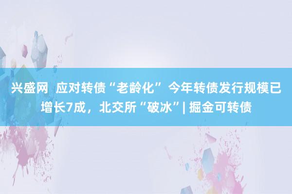 兴盛网  应对转债“老龄化” 今年转债发行规模已增长7成，北交所“破冰”| 掘金可转债