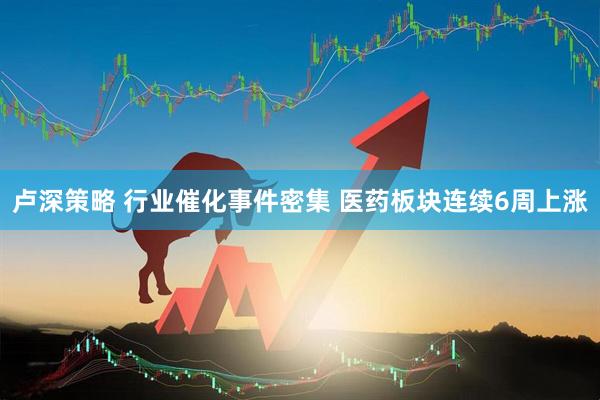 卢深策略 行业催化事件密集 医药板块连续6周上涨