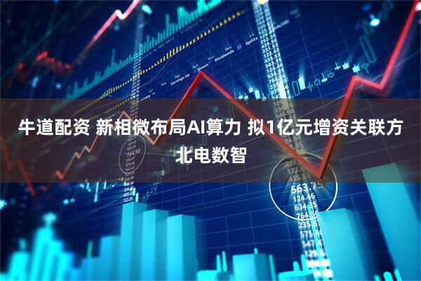 牛道配资 新相微布局AI算力 拟1亿元增资关联方北电数智